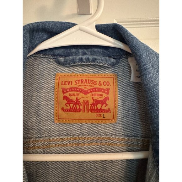 Levi Strauss Co Denim Jacket Size L - Picture 3 of 4